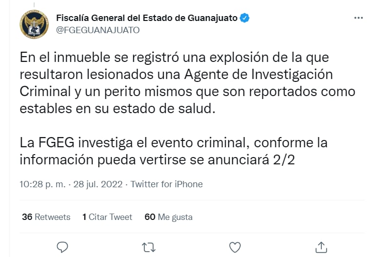 Reportero mexicano graba explosión: ¿Cuántos heridos se reportaron?