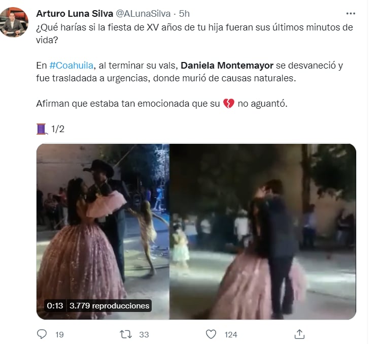 DE ALEGRÍA A TRAGEDIA