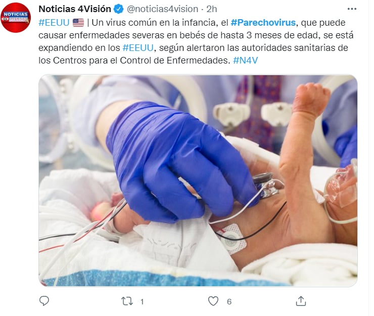 Internan bebés por parechovirus: ¿Cuáles pruebas se realizaron?