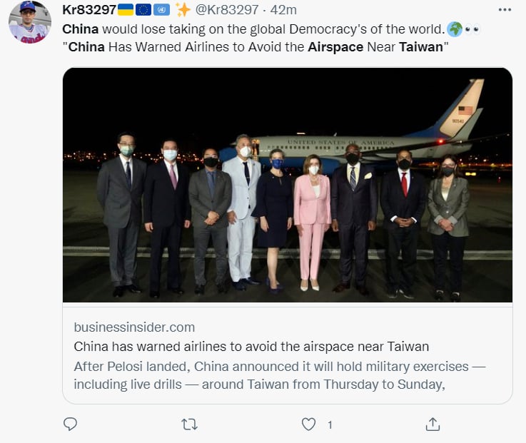 China lanza aviones Taiwán: ¿Un aviso para Estados Unidos?