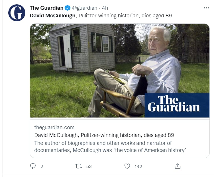 What happened to the historian?