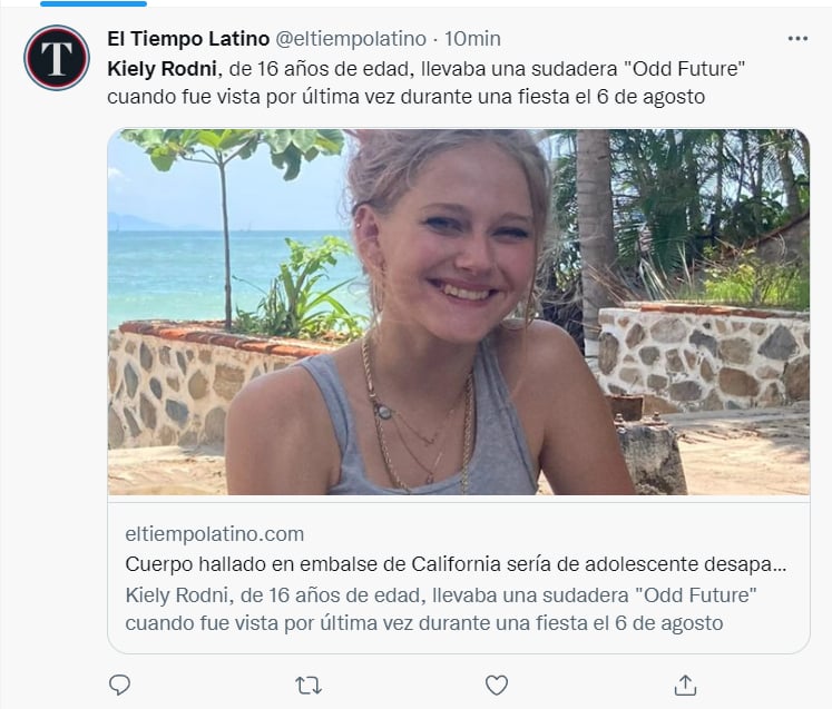 Kiely Rodni Gabby Petito: ¿Creían que fue secuestrada?