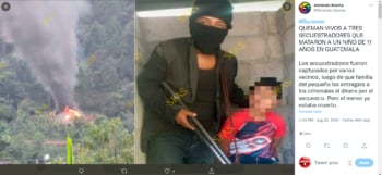 Queman vivos a secuestradores: ¿No les importó la policía?