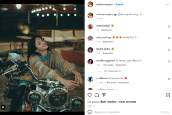 VIOLETA MARUJOZ SE 'DESPIDE' EN POST