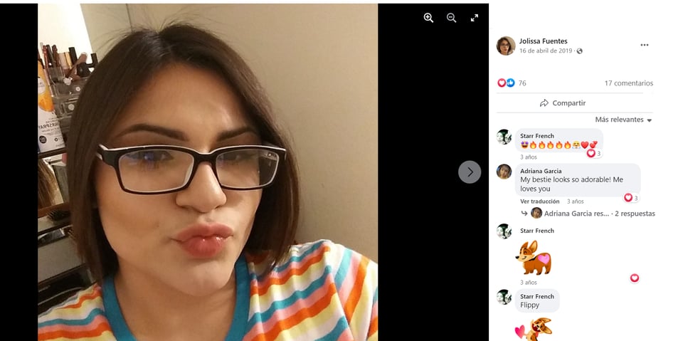 BUSCAN A JOVEN HISPANA