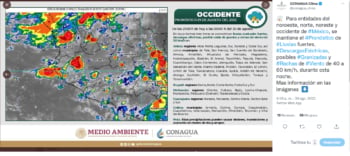 Pronóstico huracán Océano Pacífico: ¿Qué traerán las lluvias?