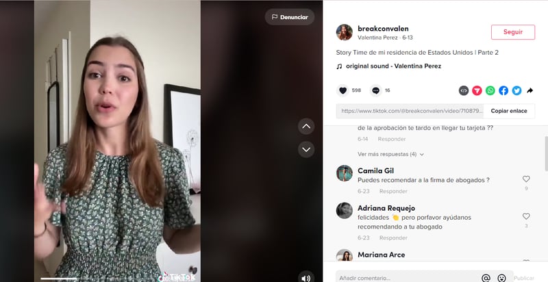 How did you get the Green Card?