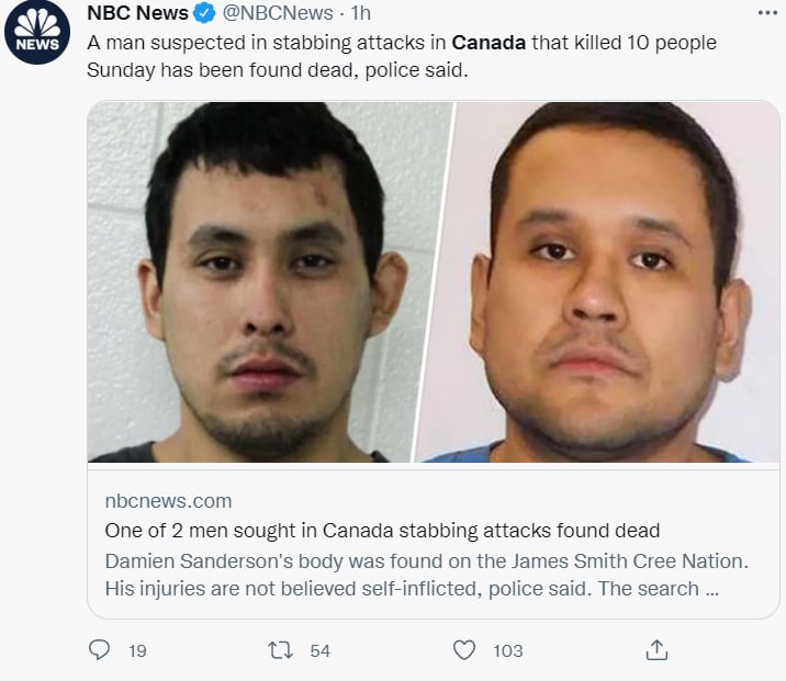 Murder Suspect Dies Canada: A Dangerous Subject?