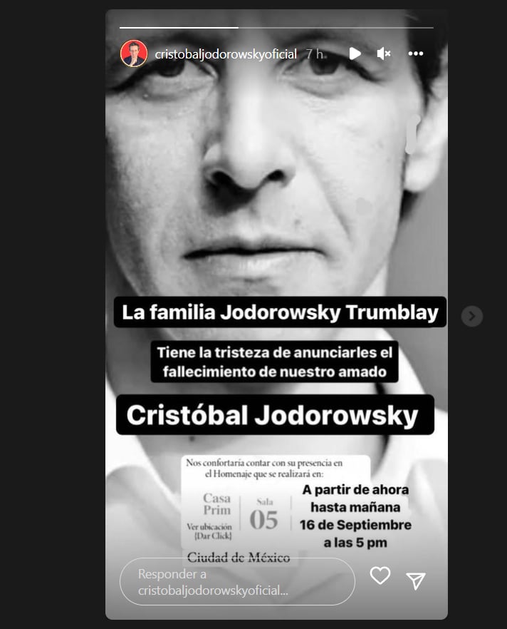 MUERE CRISTÓBAL JODOROWSKY
