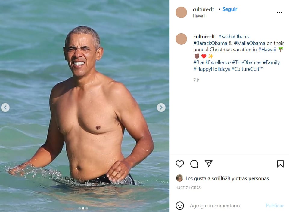 Obama Family Vacation: And Michelle?