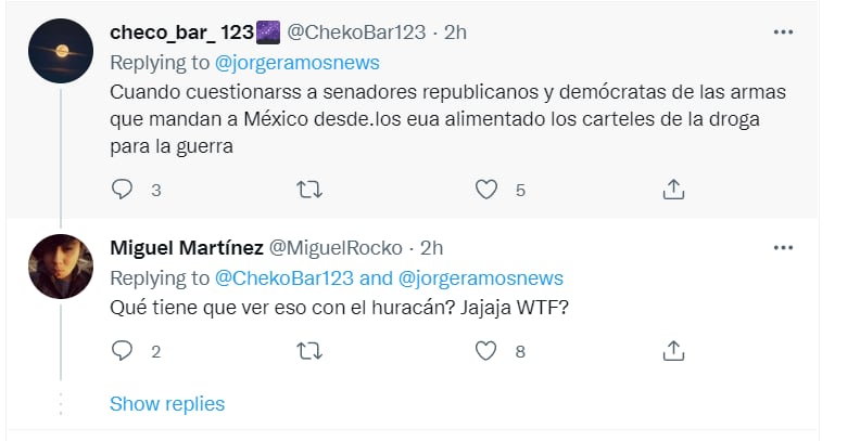 Jorge Ramos Huracán Ian: ¿Para vender noticias?