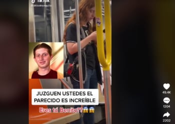 ¿Quién era la persona del video?