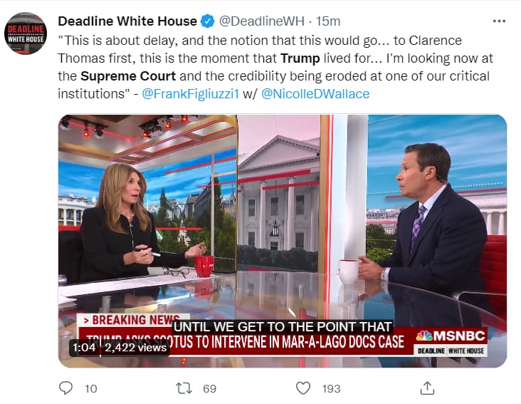 ¿Qué petición hizo Trump?