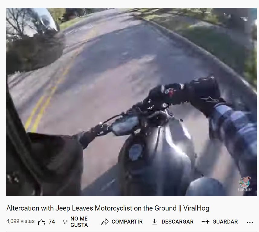 Jeep Hit Motorcycle Accident: A Challenge?