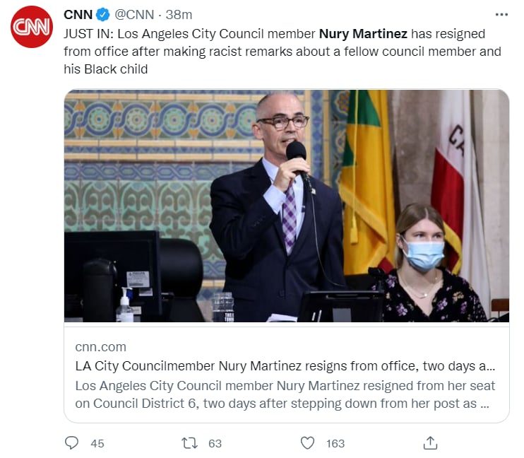 ¿Qué comunicó Nury Martínez?