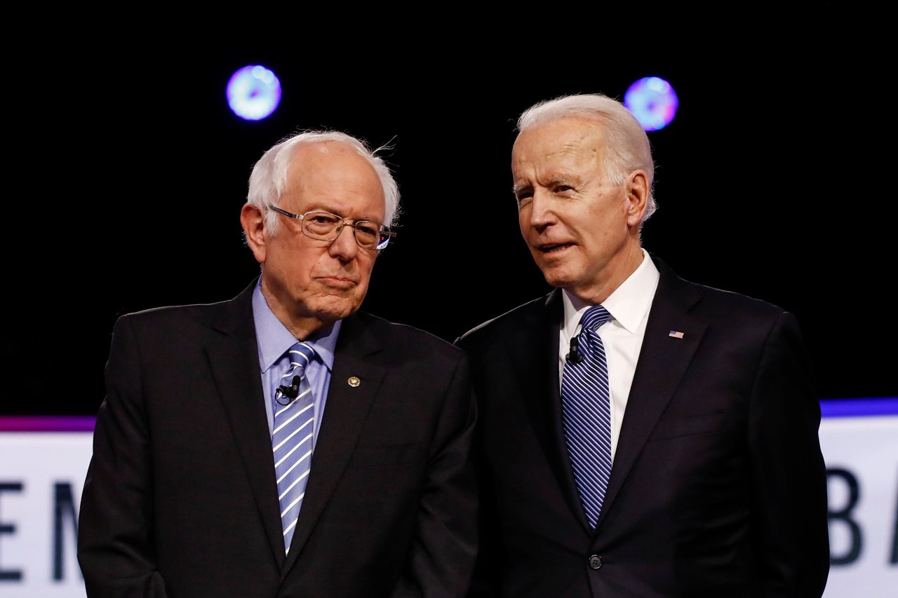 Joe Biden primarias Florida Dem Debate Bernie Biden
