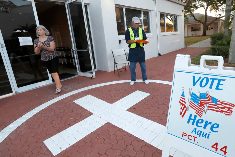 Reportan nueva muerte por coronavirus en Florida en día de elecciones