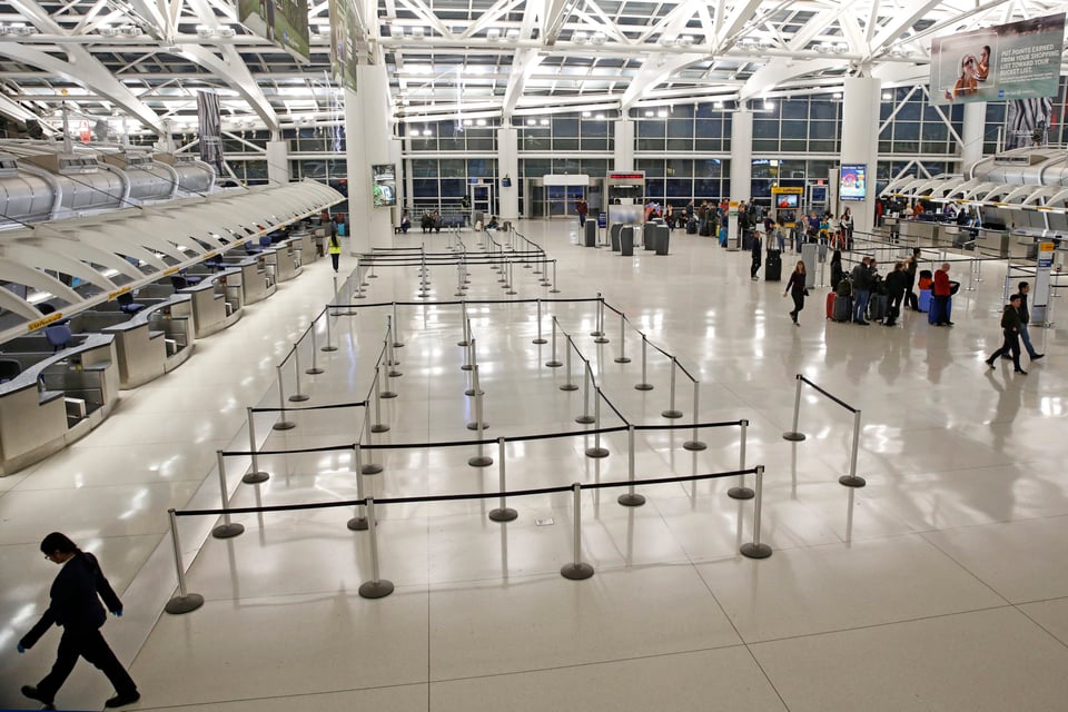 Coronavirus viajes: EE.UU. recomienda a sus ciudadanos no viajar al extranjero
