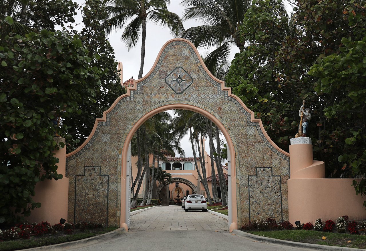 Residencia Trump Florida Coronavirus