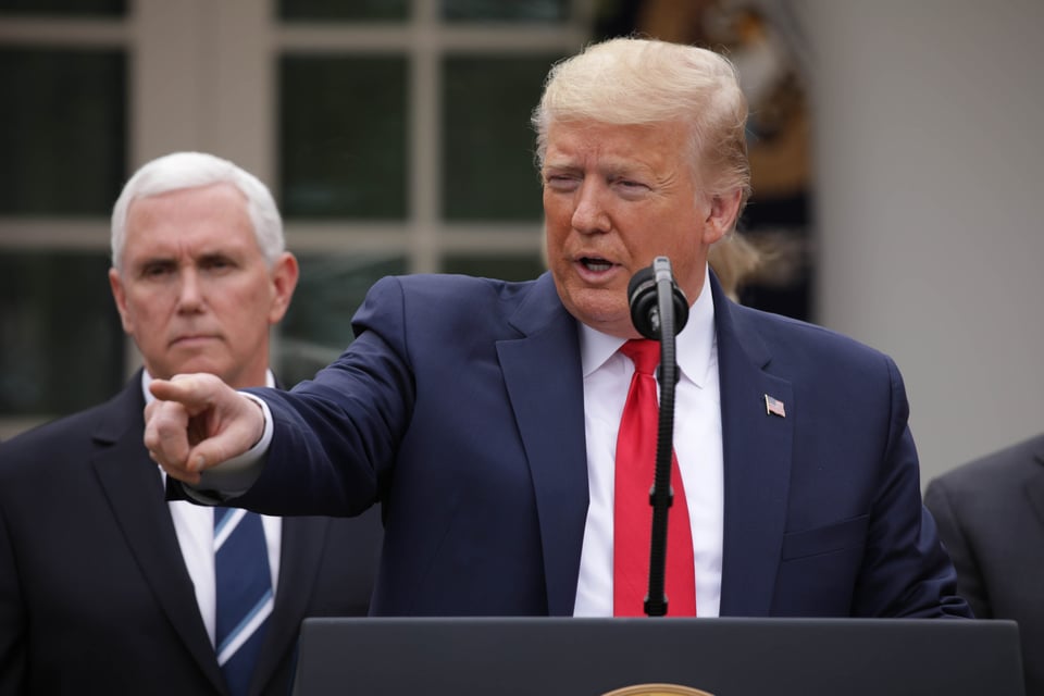 Médico del presidente: «Trump no tiene que someterse a una cuarentena preventiva» por coronavirus