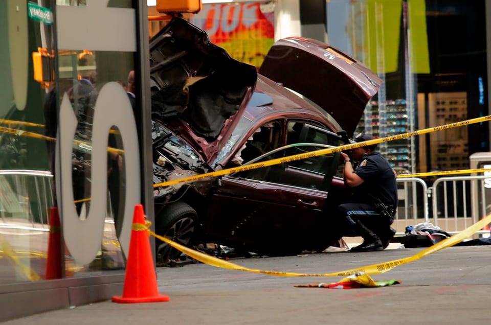 Mueren cinco personas en choque frontal con autobús de MARTA en Atlanta (FOTOS)