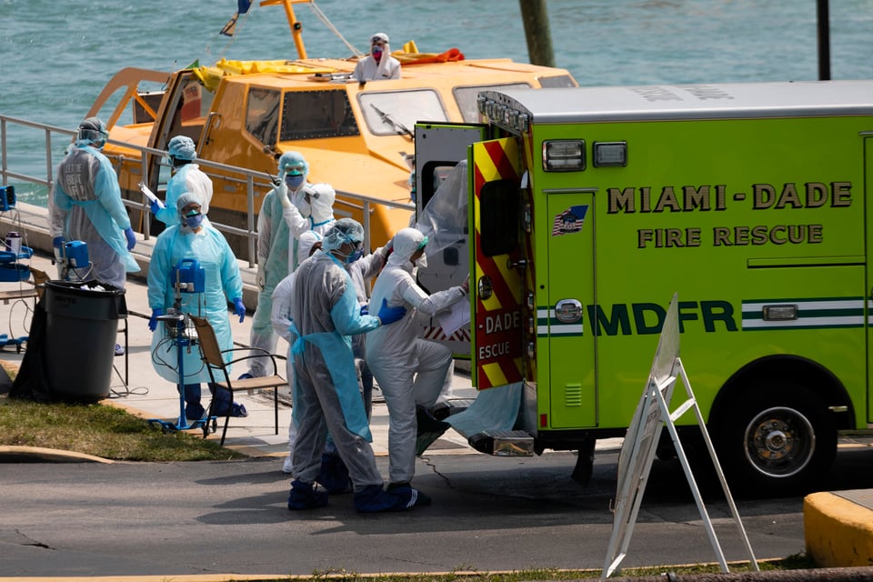 Más de 14 mil casos de coronavirus en Florida; tres condados sin contagio