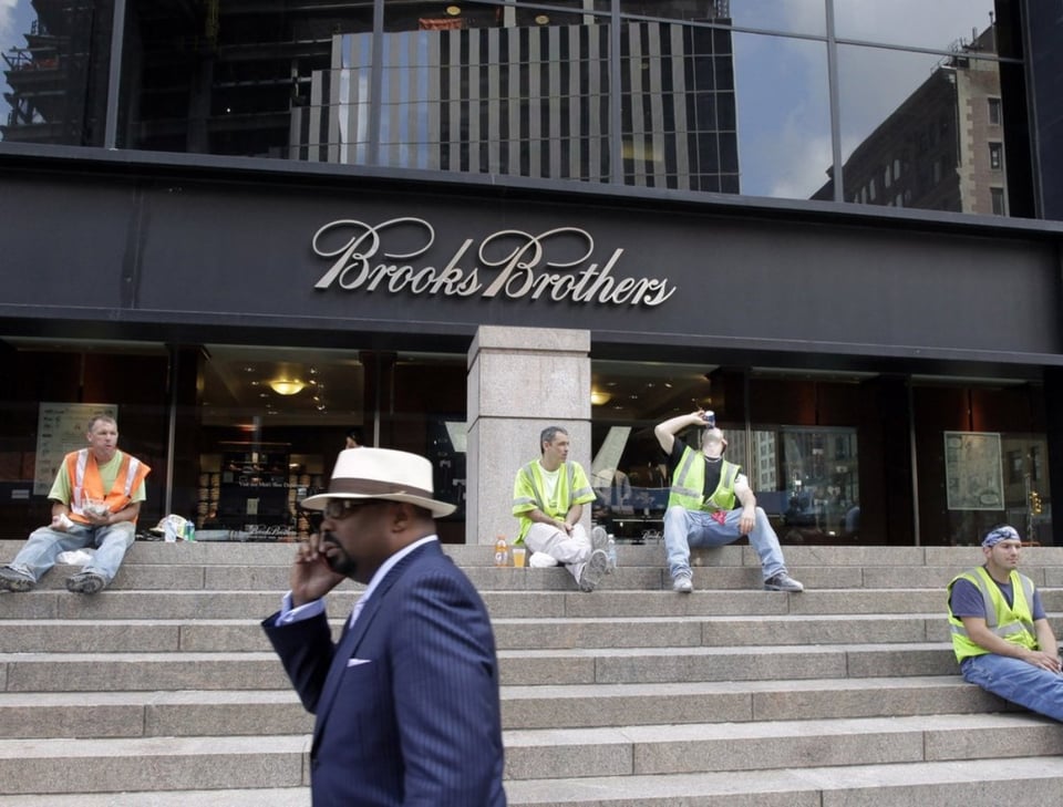 La marca de ropa Brooks Brothers se declara en bancarrota