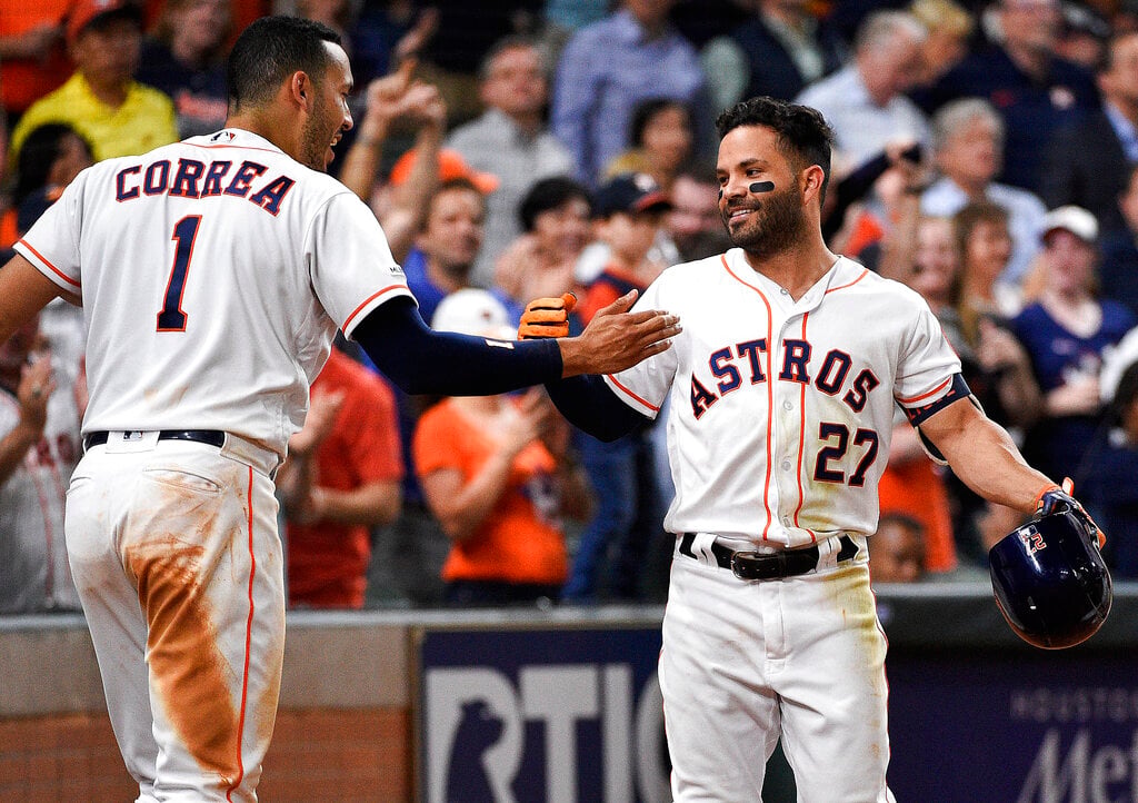 Astros de Houston puso fin a racha negativa tras vencer a Mellizos