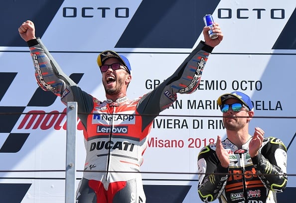 MotoGP: Andrea Dovizioso se queda con el Gran Premio de San Marino