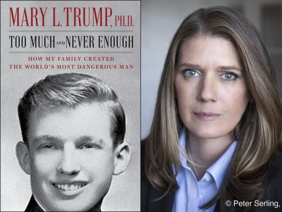 Trump habría pagado para que le hicieran el examen de admisión según el polémico libro de su sobrina