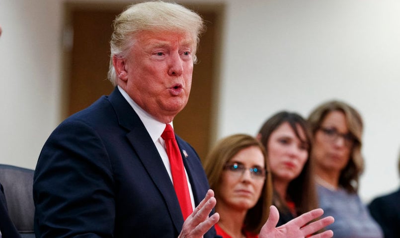 Donald Trump llamó “criminales curtidos» a migrantes en caravana