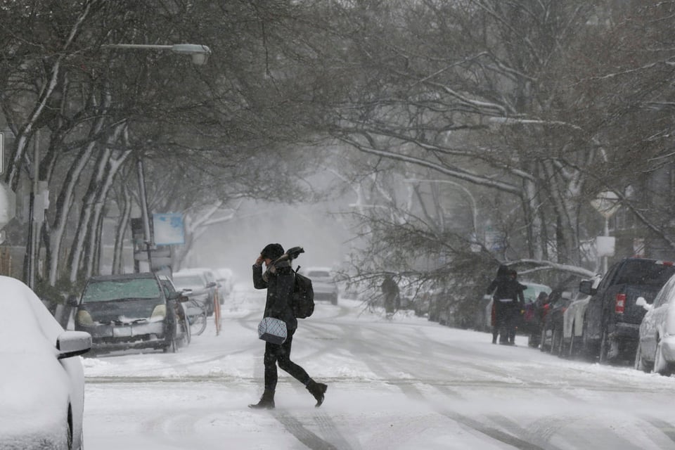 Advierten sobre venidera gran tormenta de nieve en Nueva York