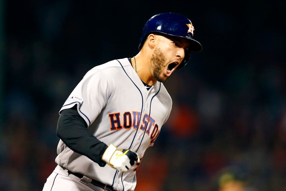 Astros de Houston vence a Medias Rojas y Rangers se impone ante Cardenales