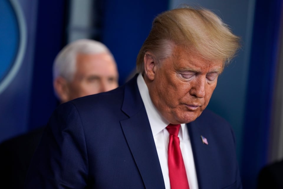 ÚLTIMA HORA: «Estamos en guerra», dice Trump frente al coronavirus