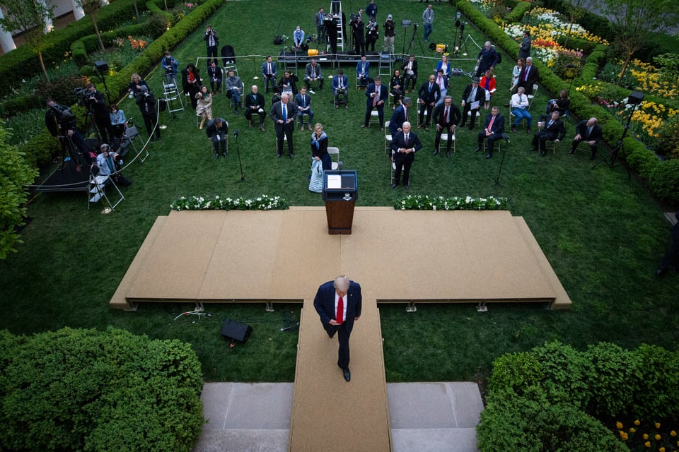 Coronavirus podría complicar camino de Trump hacia la reelección