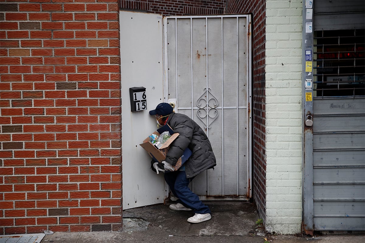 Inmigrantes Estados Unidos comida trabajadores