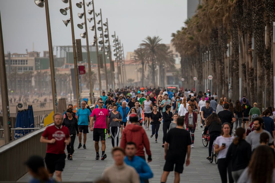 España reporta su menor cifra de muertos de coronavirus en dos meses