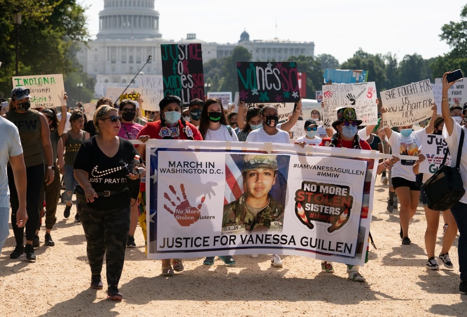 Trump ofrece ayuda para pagar funeral de la soldado Vanessa Guillén