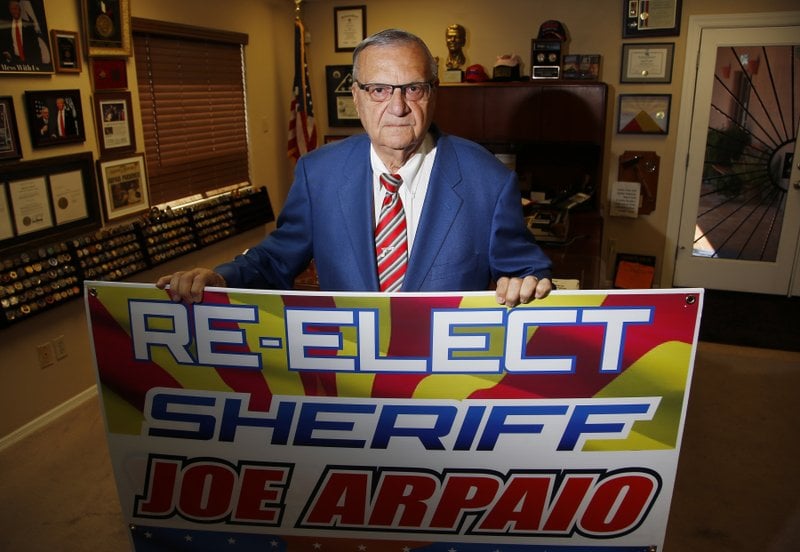 Crónica: Joe Arpaio jura que será más rígido que antes
