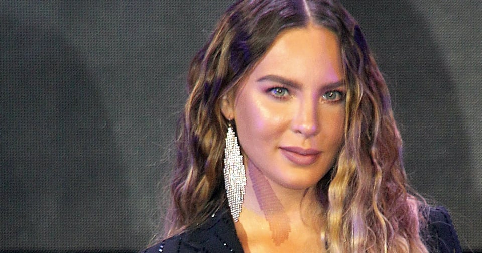 Belinda cumple deseos a Escorpión Dorado con tremenda cachetada en vivo (VIDEO)