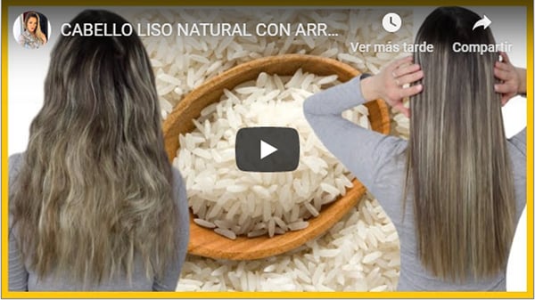 Alisado natural de cabello con arroz: Cómo lucir tu melena lacia sin químicos