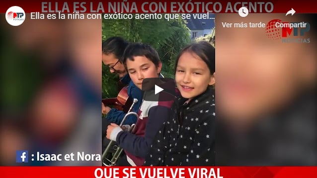 Niña con acento encantador se vuelve viral cantando tema tradicional cubano