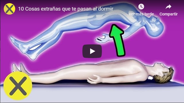 ¿Sabes qué pasa mientras duermes?: Cosas extrañas que pasan al dormir featured image