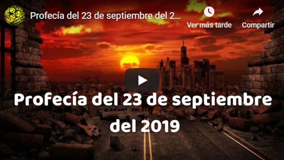 Profecía del 23 de septiembre… La llegada de Cristo y el Apocalipsis (VIDEO)