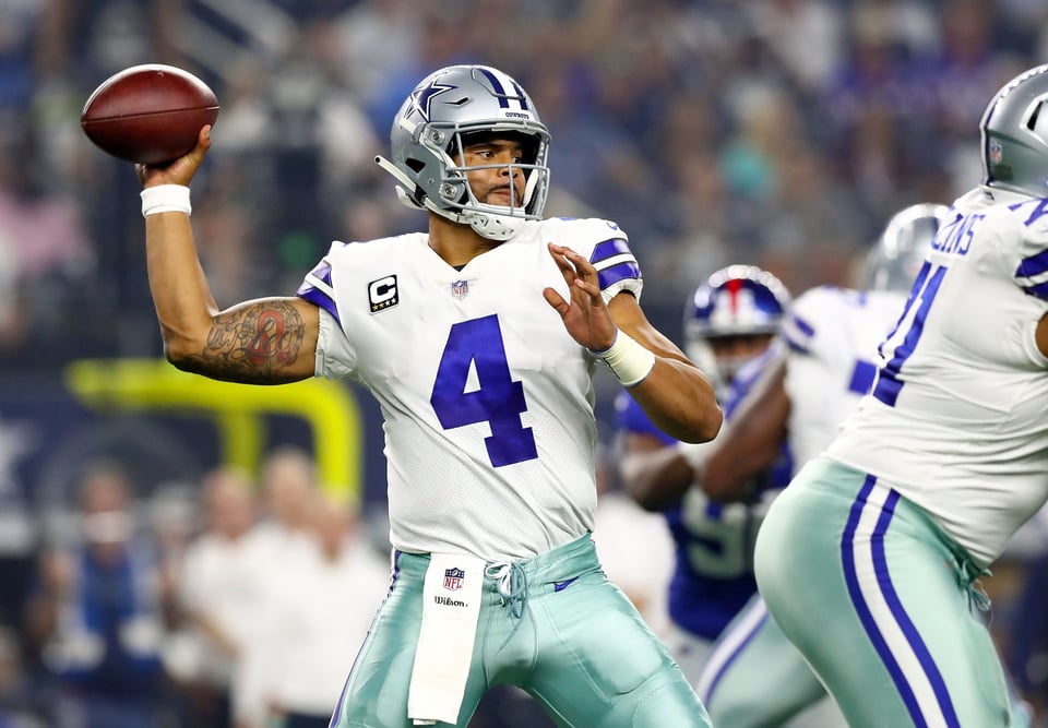 NFL: Dallas Cowboys arrollan a los Giants apoyados en Dak Prescott y defensiva featured image