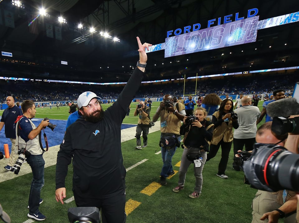NFL: Matt Patricia lleva a los Detroit Lions a una victoria sobre los Patriots