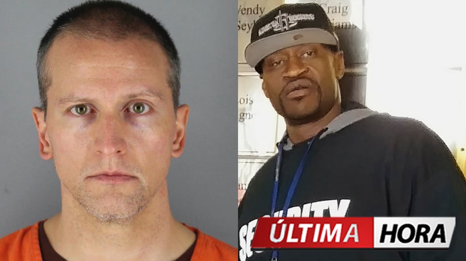 George Floyd: Levantan cargos a otros 3 oficiales y acusan a Derek Chauvin de asesinato en segundo grado