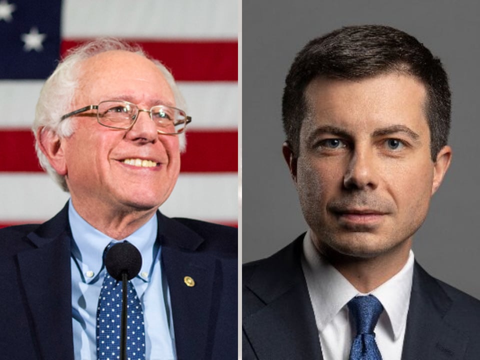 Caucus Iowa: Buttigieg y Sanders se declaran ganadores sin resultado oficial