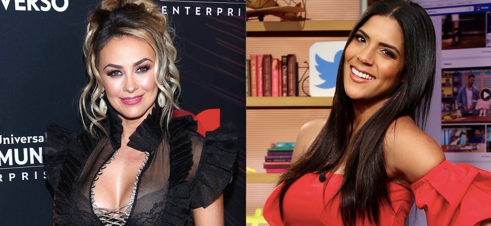Leggins de infarto entre Francisca Lachapel y Aracely Arámbula (FOTOS)
