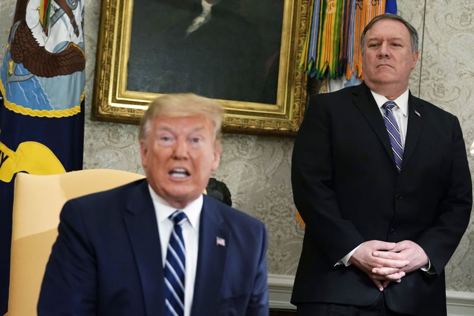 Mike Pompeo confirma que participó en llamada entre Trump y presidente de Ucrania